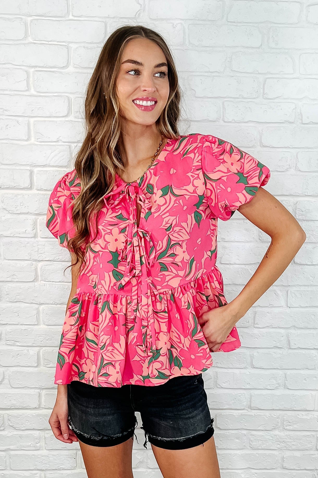 FLORAL FLING BLOUSE