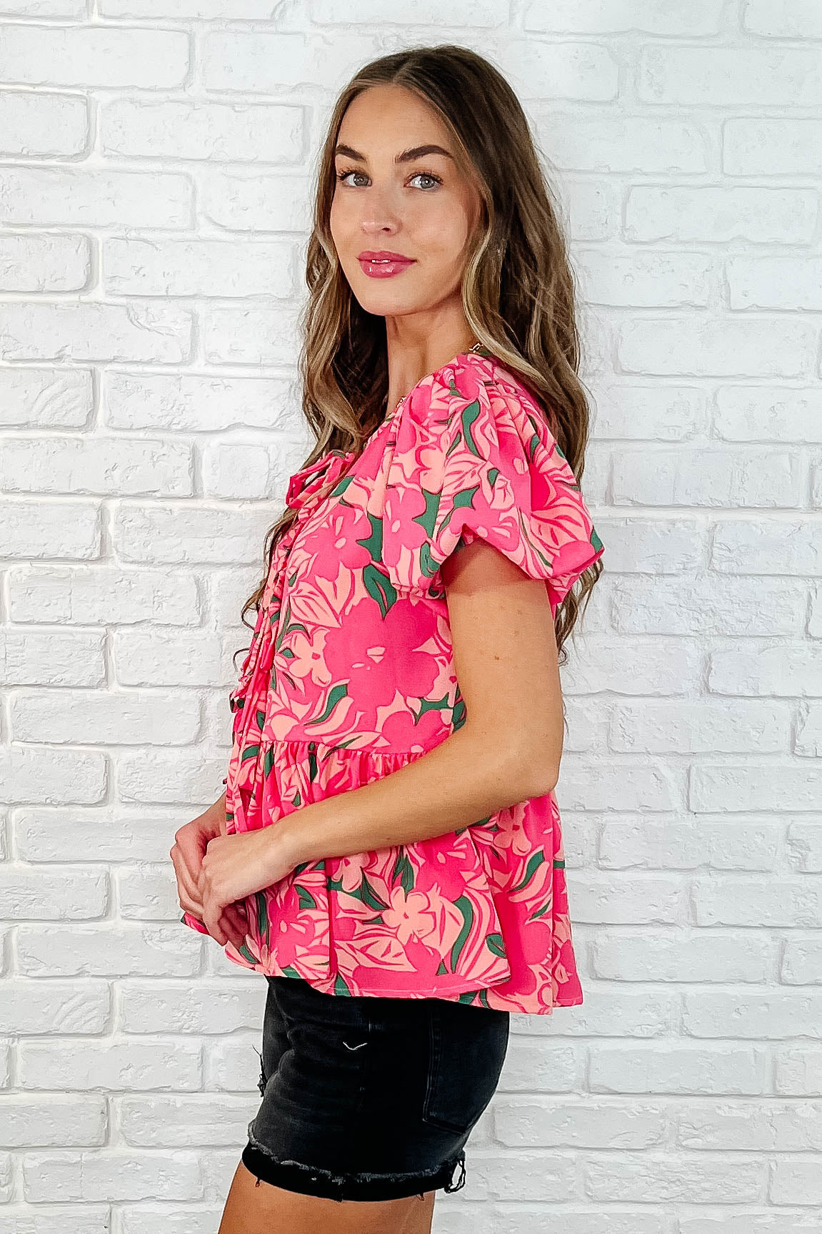 FLORAL FLING BLOUSE