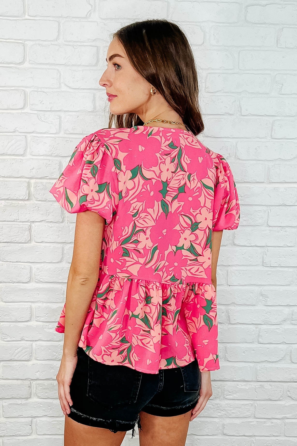 FLORAL FLING BLOUSE