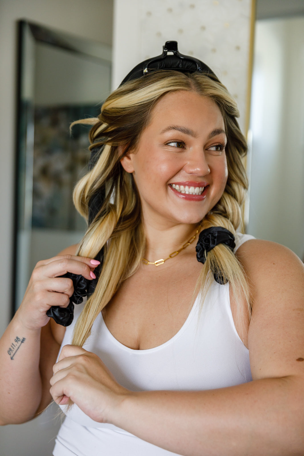 GOT YOUR BACK HEATLESS CURLING SET (LEOPARD)