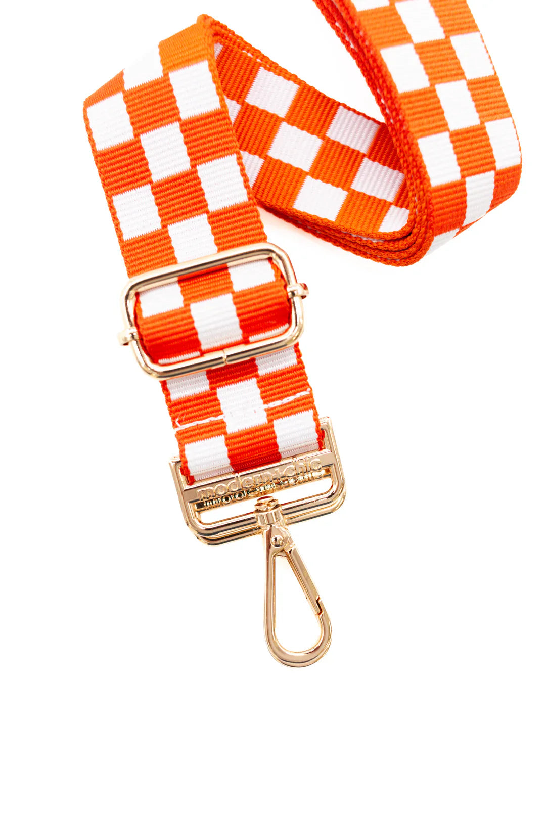 LIZZIE CHECKERED BAG STRAP