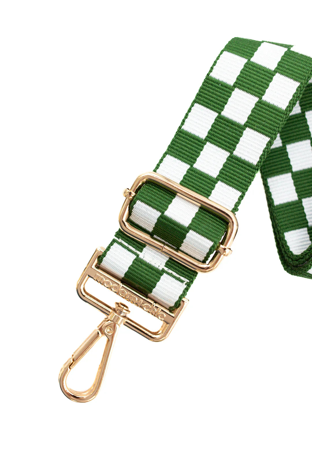 LIZZIE CHECKERED BAG STRAP