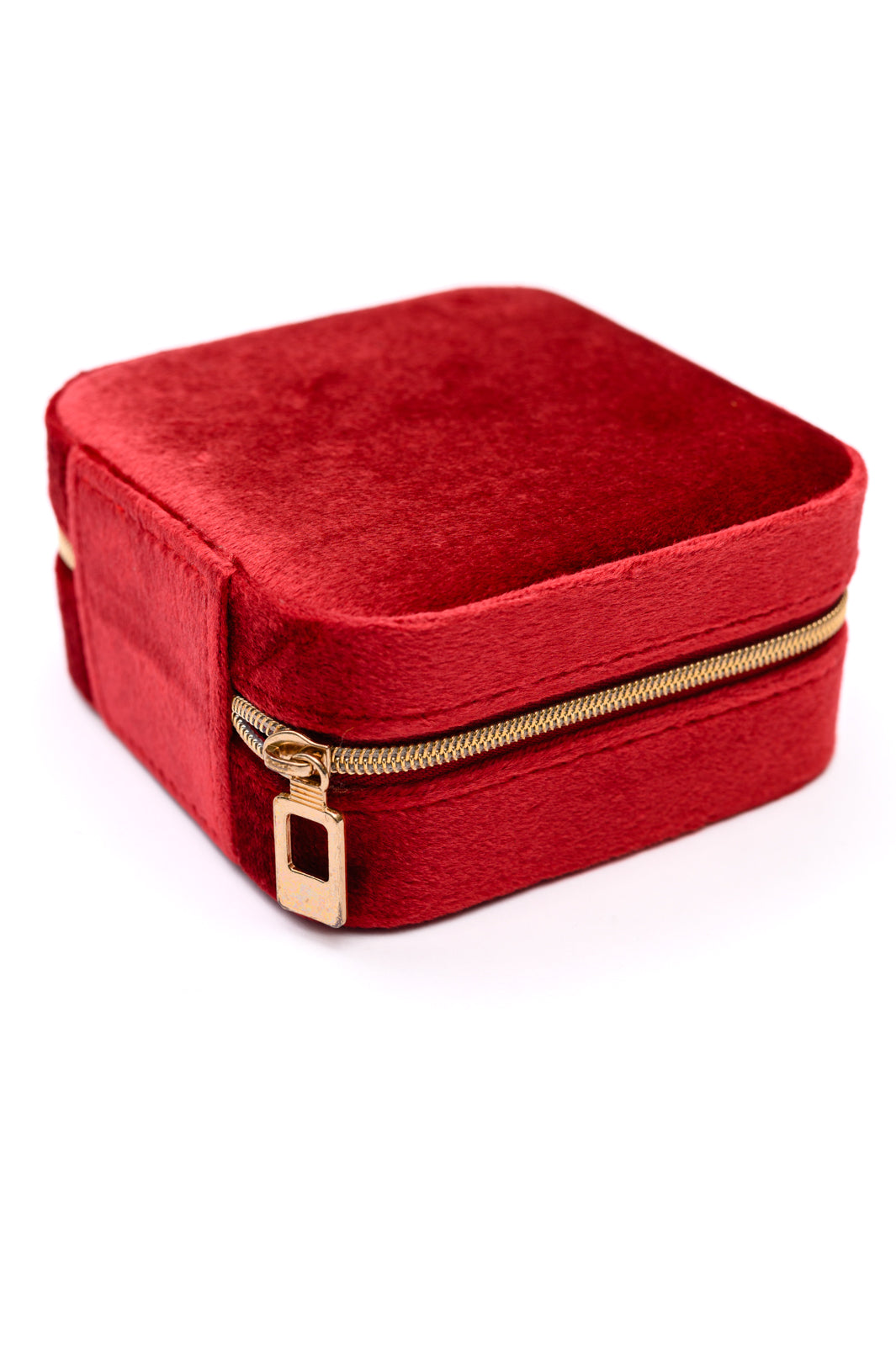 KEPT AND CARRIED JEWELRY BOX (RED)