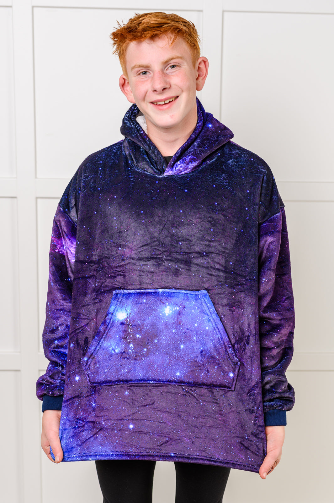 KIDS OVERSIZED HOODIE BLANKET (STARRY SKY)