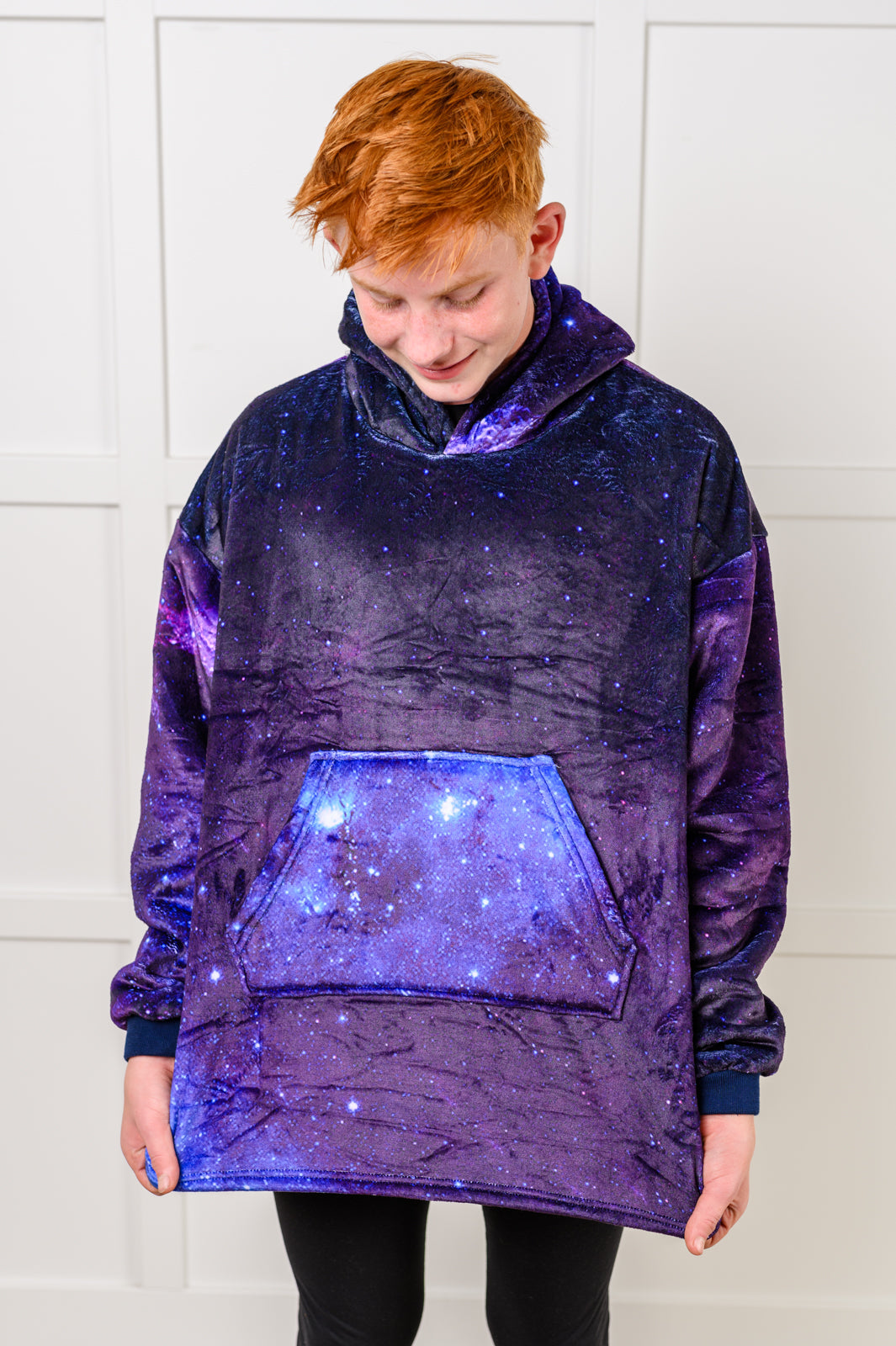 KIDS OVERSIZED HOODIE BLANKET (STARRY SKY)