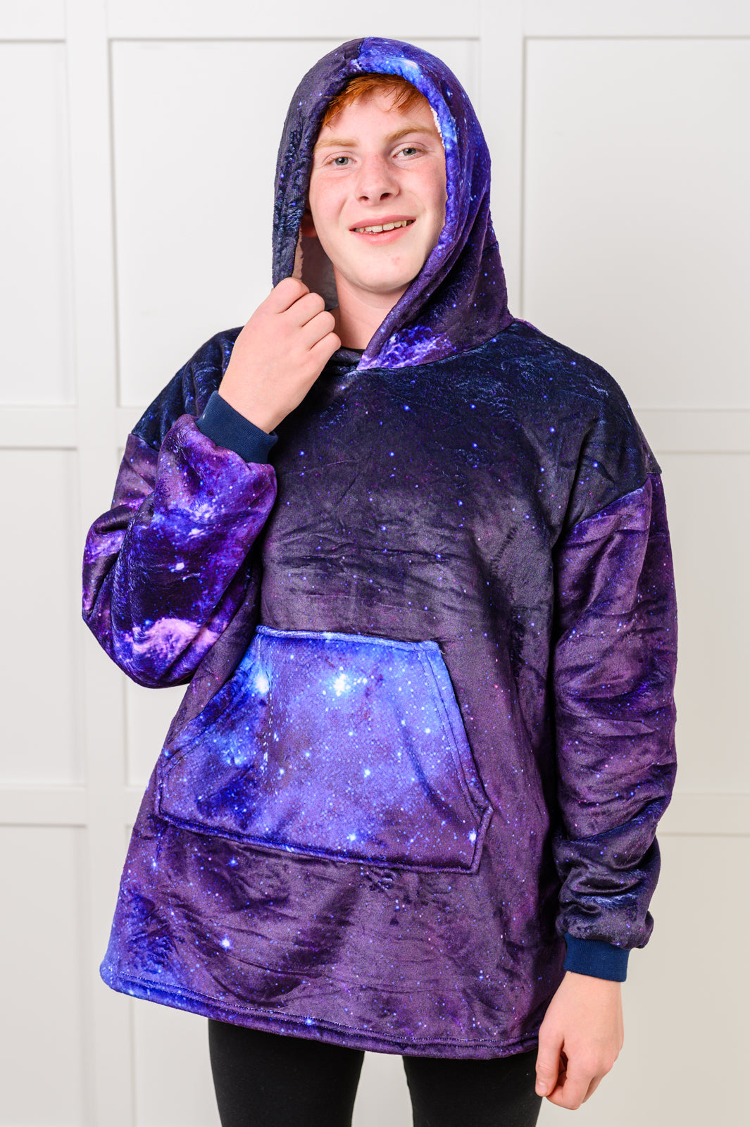 KIDS OVERSIZED HOODIE BLANKET (STARRY SKY)