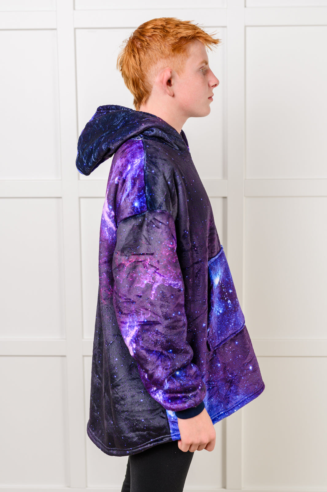 KIDS OVERSIZED HOODIE BLANKET (STARRY SKY)