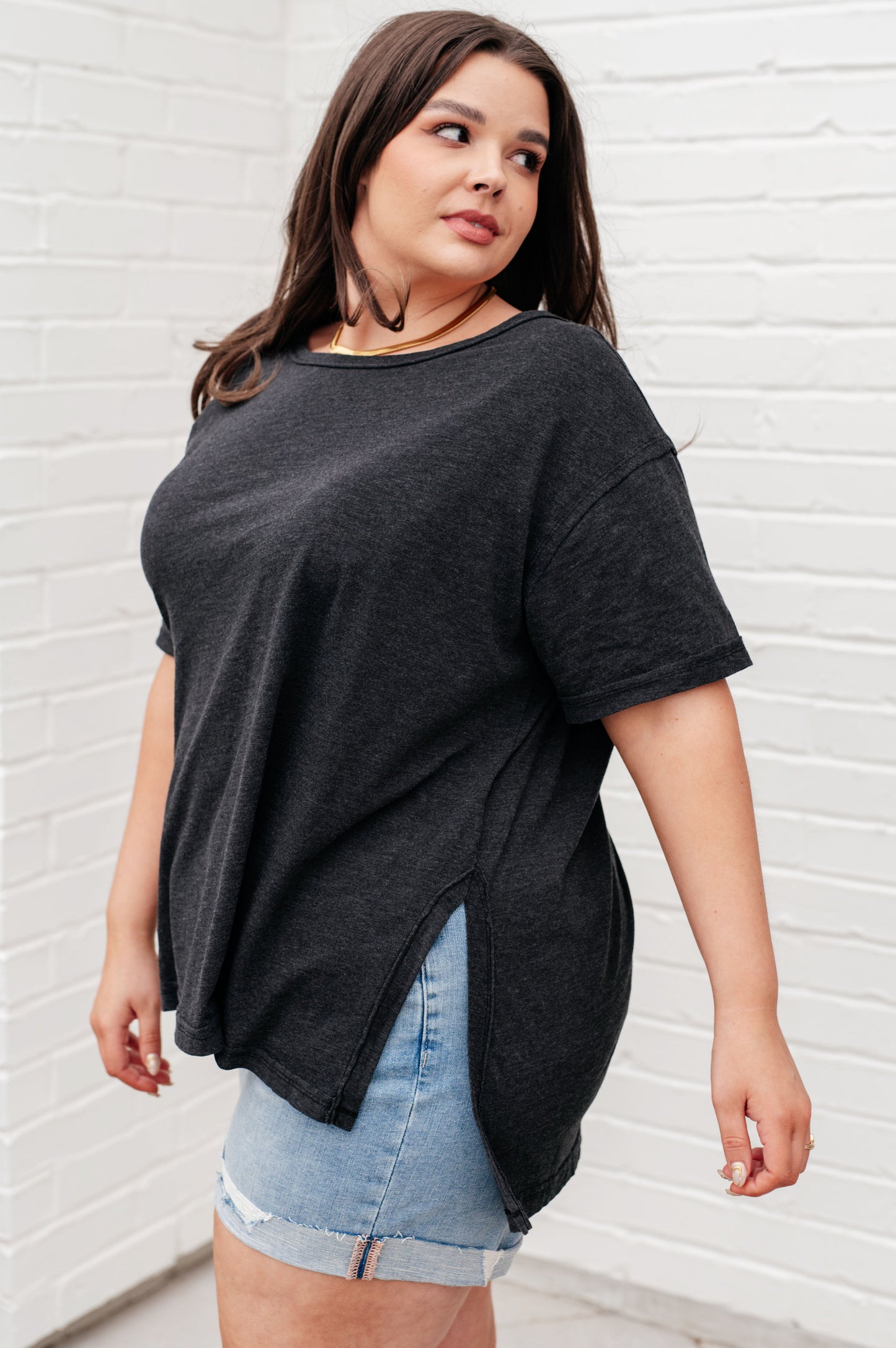 LET ME LIVE RELAXED TEE (BLACK)