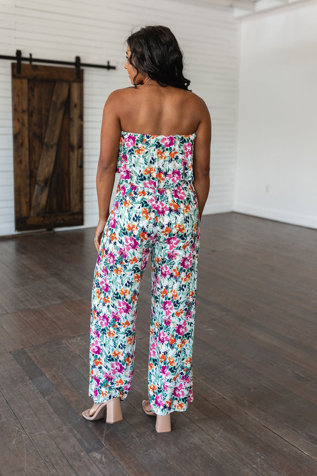 LIFE OF THE PARTY FLORAL JUMPSUIT