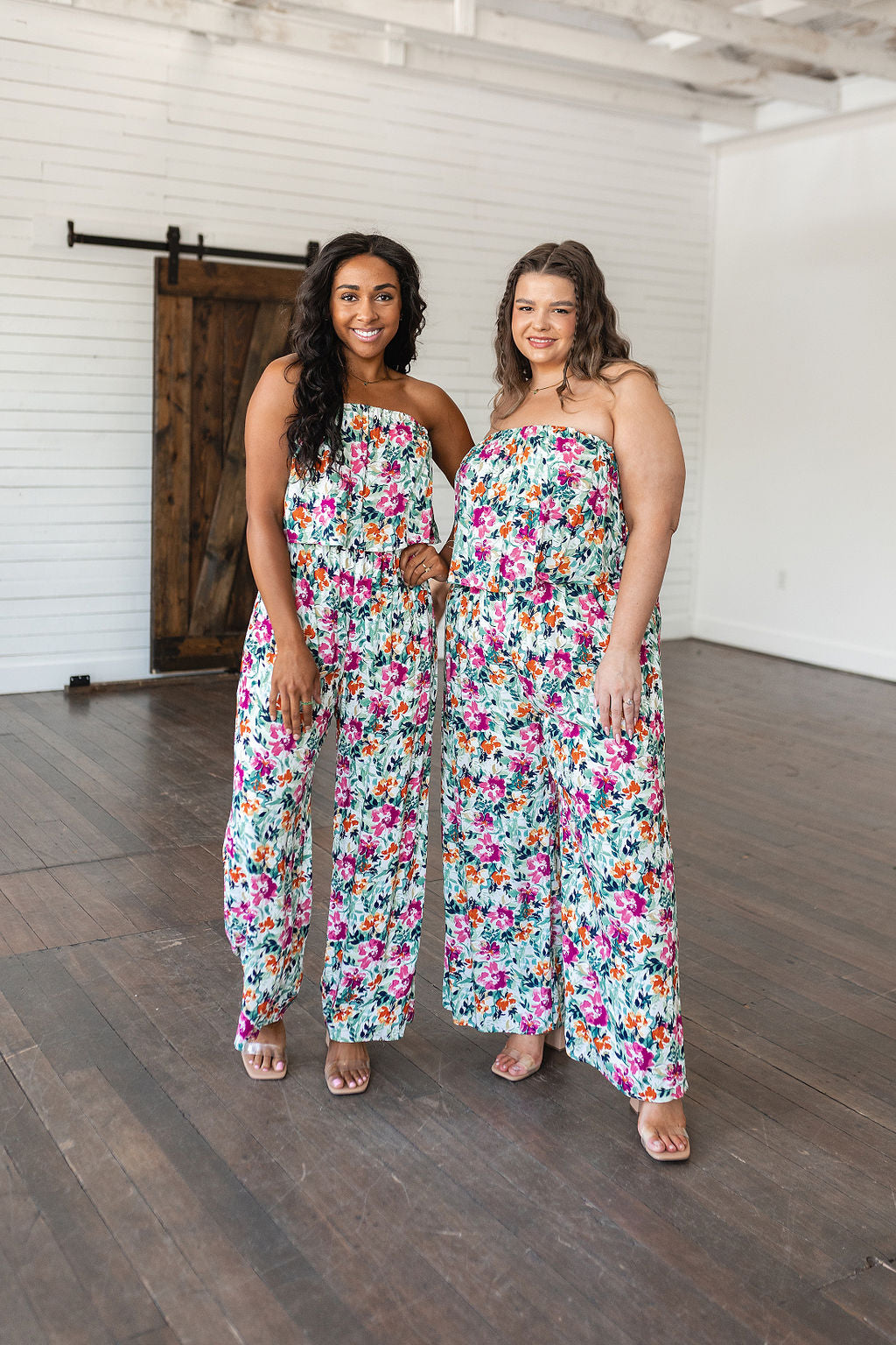 LIFE OF THE PARTY FLORAL JUMPSUIT