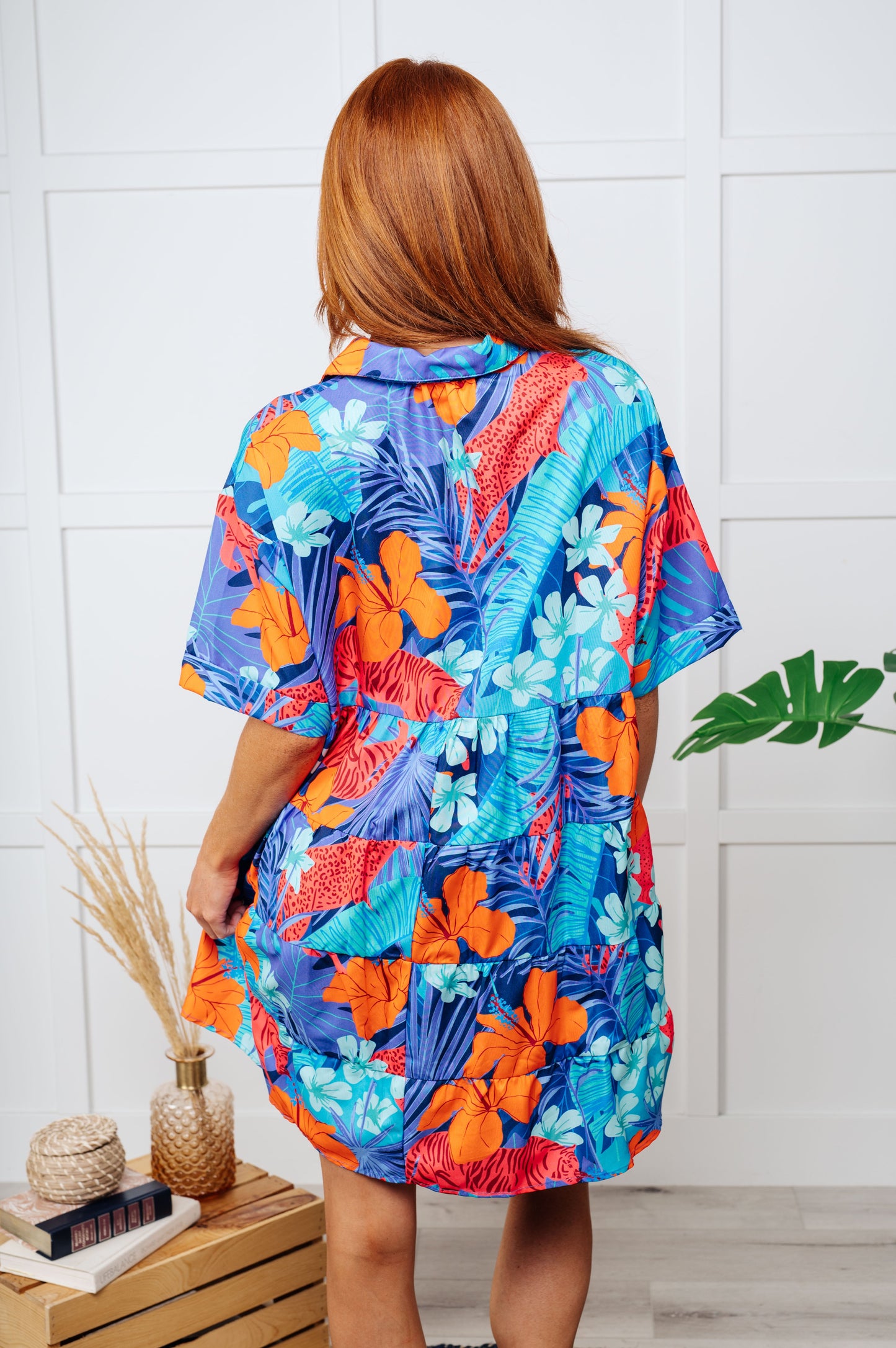 MOTHER NATURE'S RECIPES DRESS (BLUE)