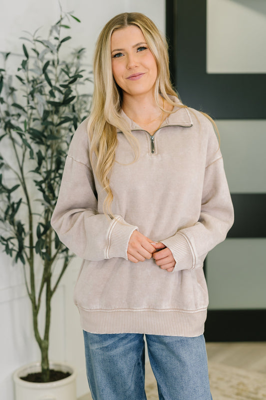 YOU SHOULD KNOW PULLOVER (ASH MOCHA)