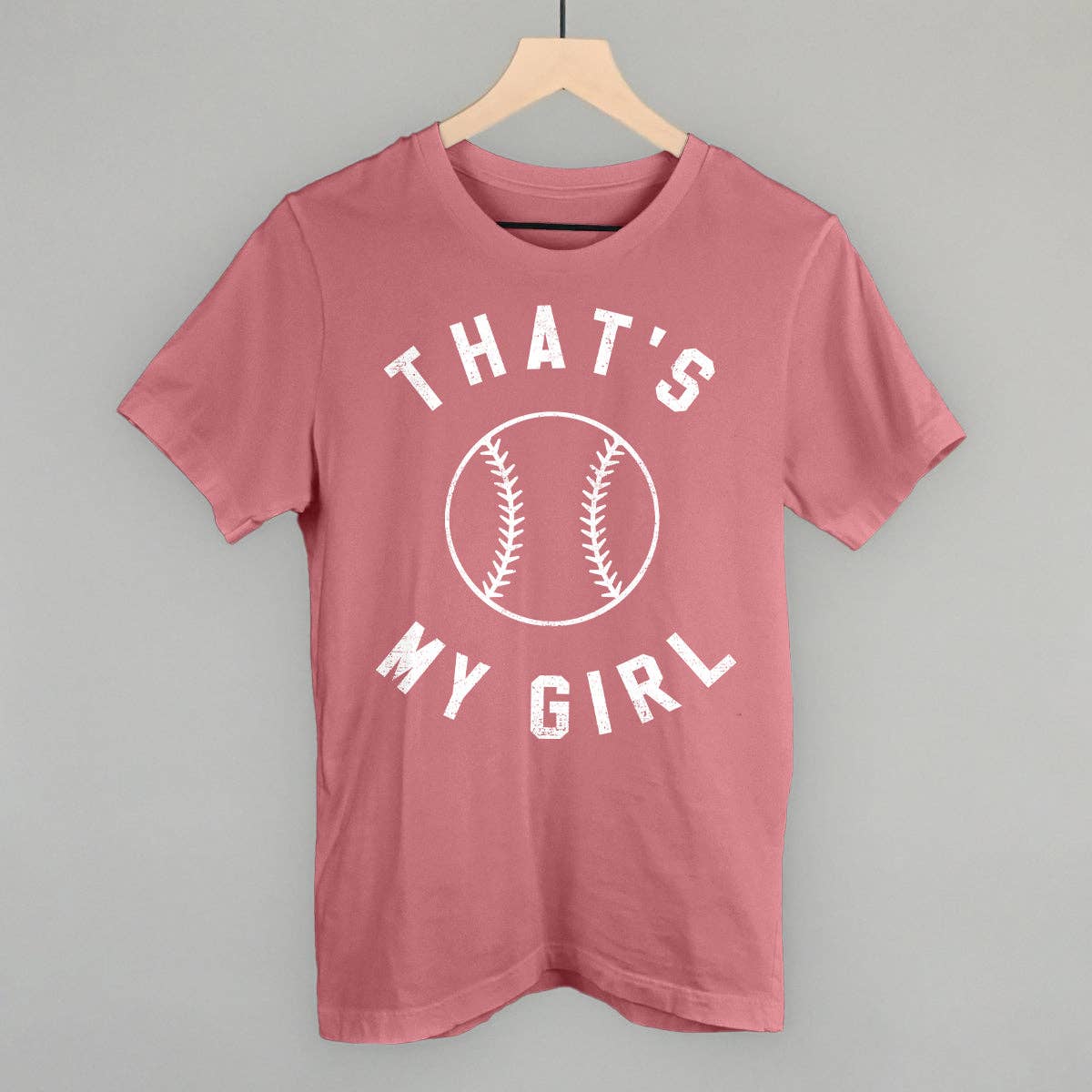 THAT'S MY GIRL SOFTBALL GRAPHIC T-SHIRT