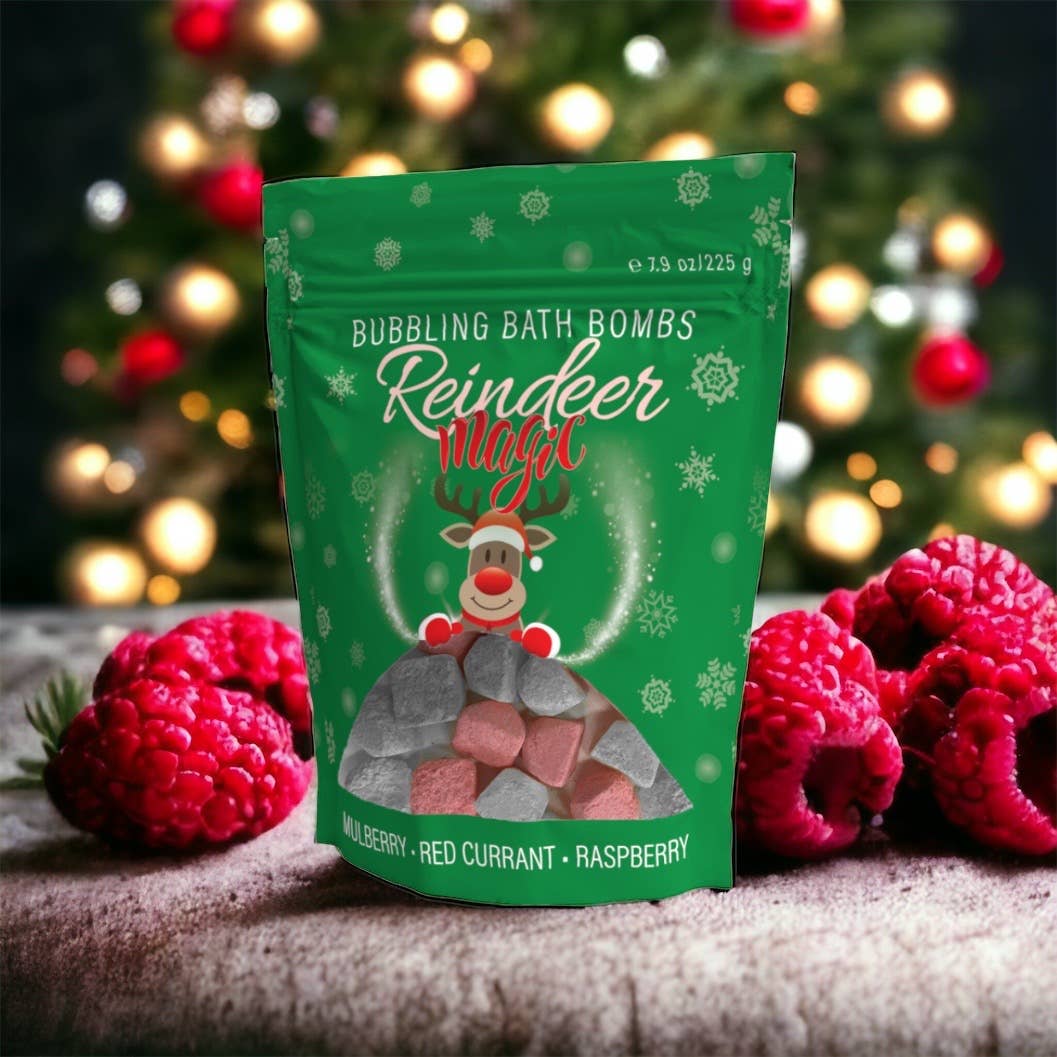 REINDEER BUBBLE BATH BOMBS