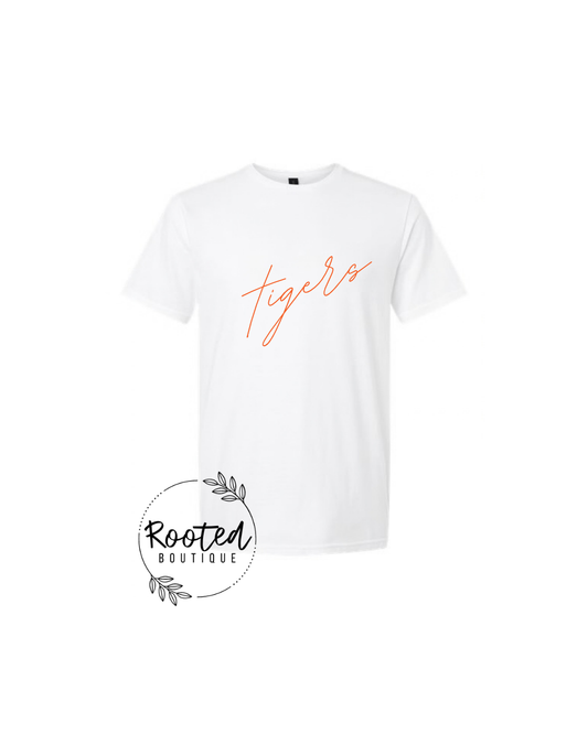TIGERS SCRIPT T-SHIRT