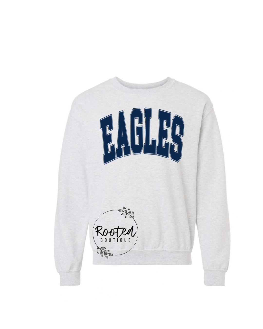 EAGLES VARSITY ARCH CREWNECK