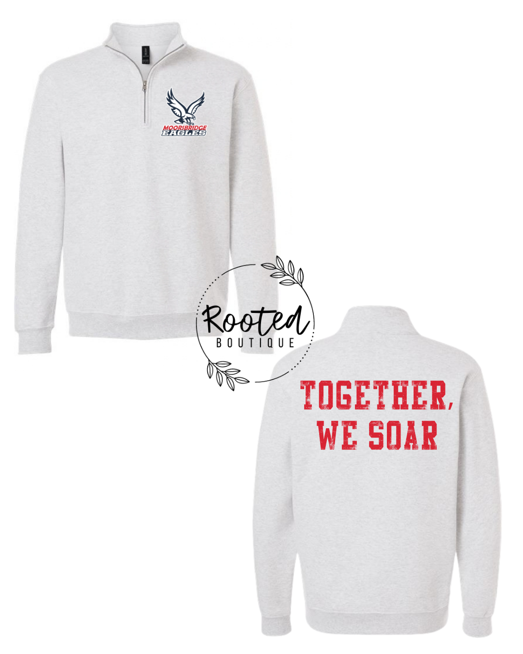 EAGLES SOAR 1/4 ZIP