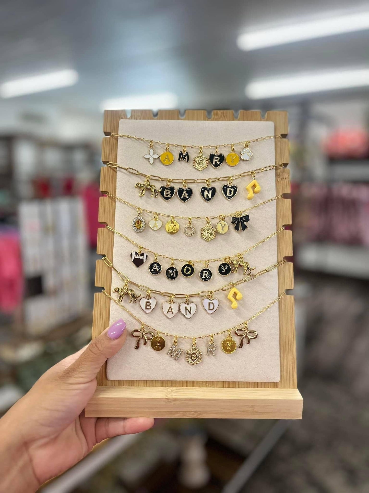 GAME DAY TRENDY CHARM NECKLACES