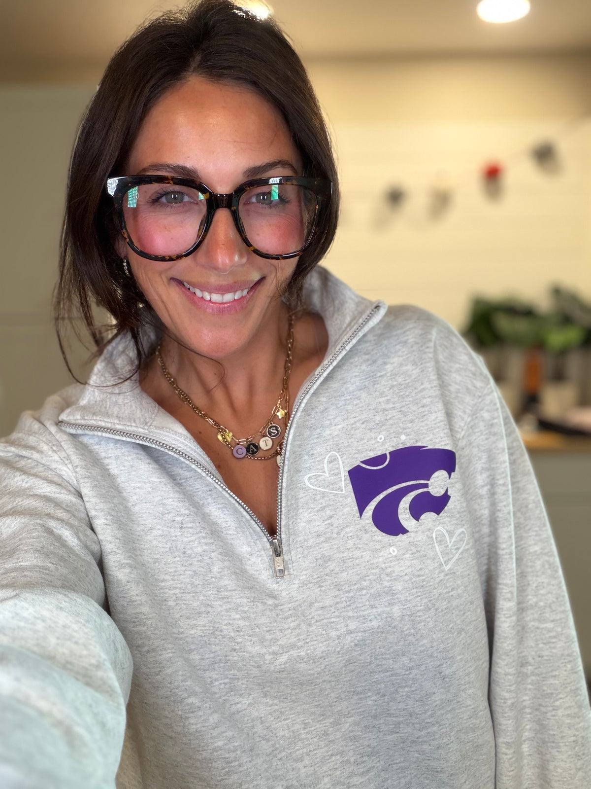 CATS 1/4 ZIP