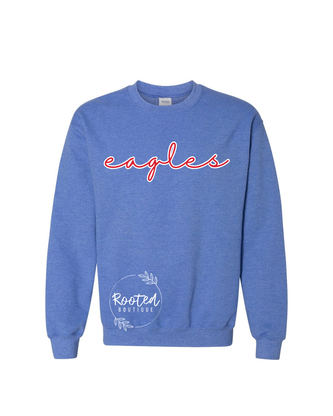 EAGLES BLUE CREWNECK
