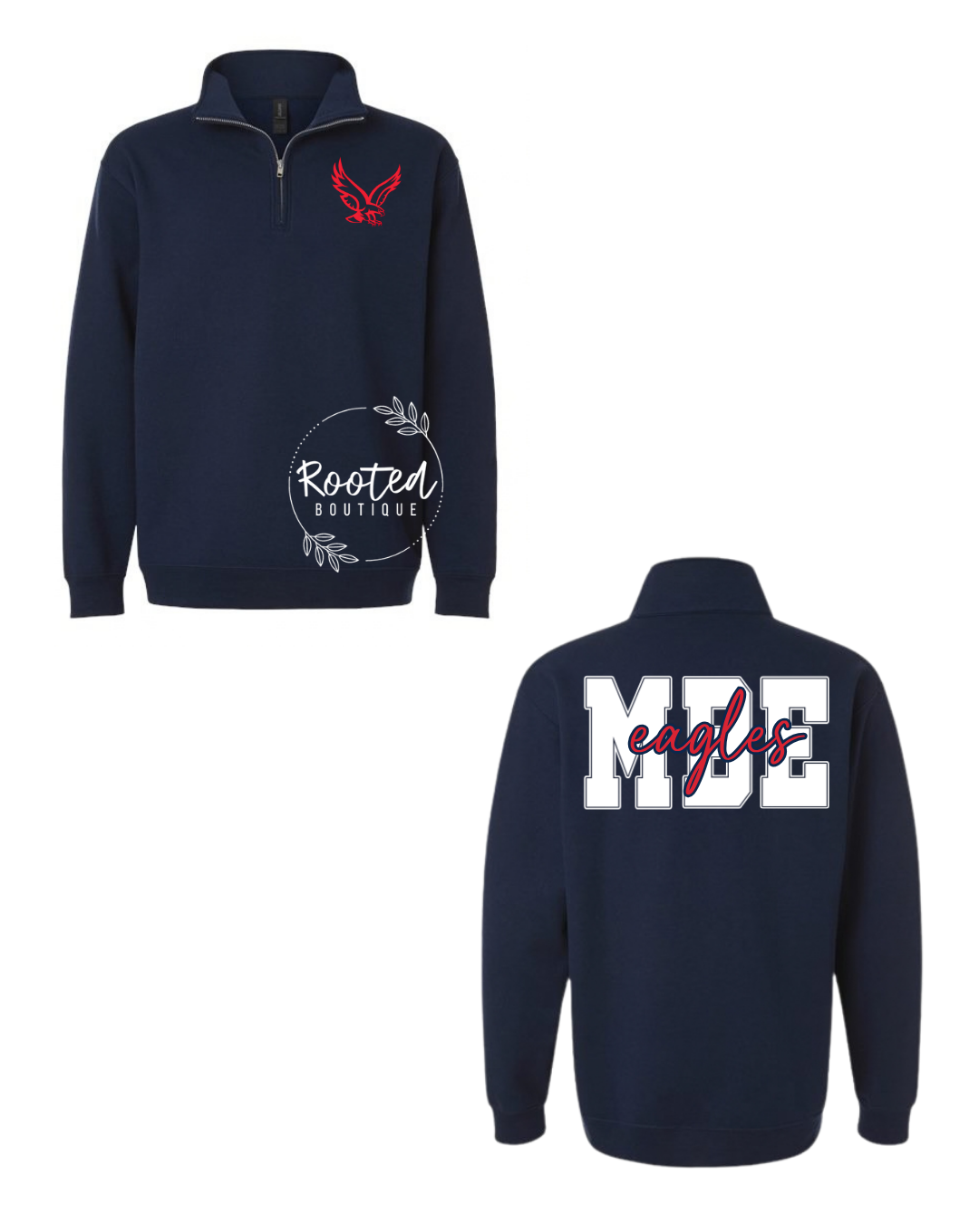 MBE BACK 1/4 ZIP