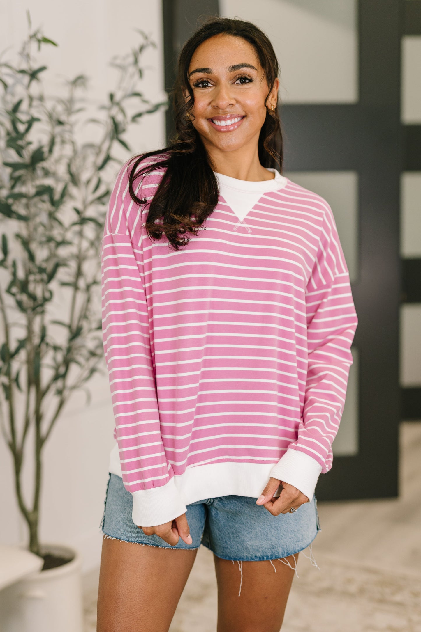 ALMOST THERAPEUTIC PULLOVER (CANDY PINK)
