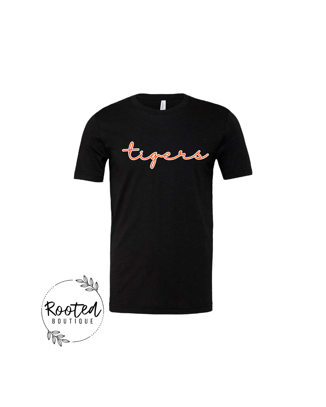 CURSIVE TIGERS T-SHIRT (2 COLORS)