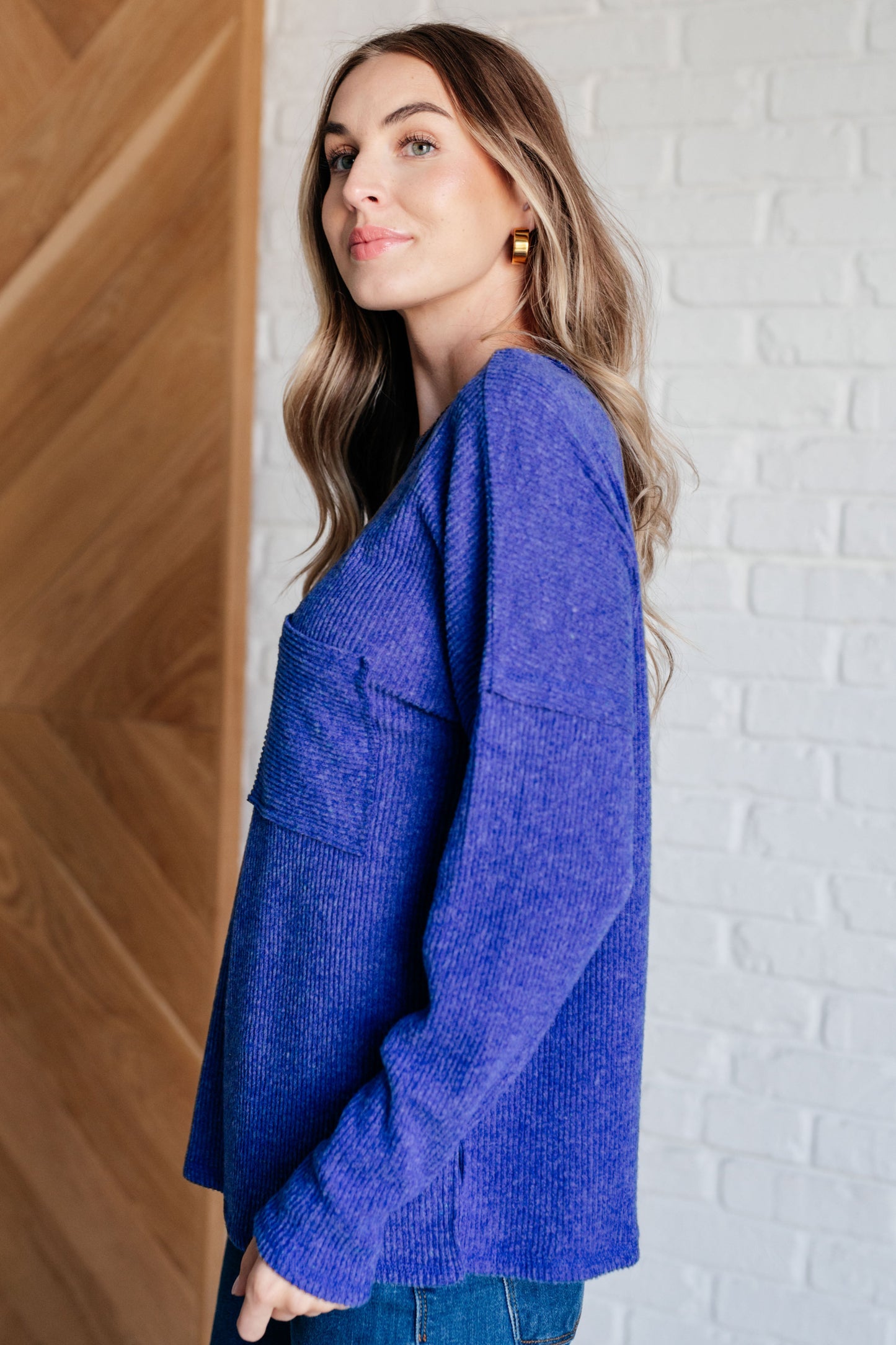 CASUAL TUESDAY LIGHTWEIGHT SWEATER (BLUE)