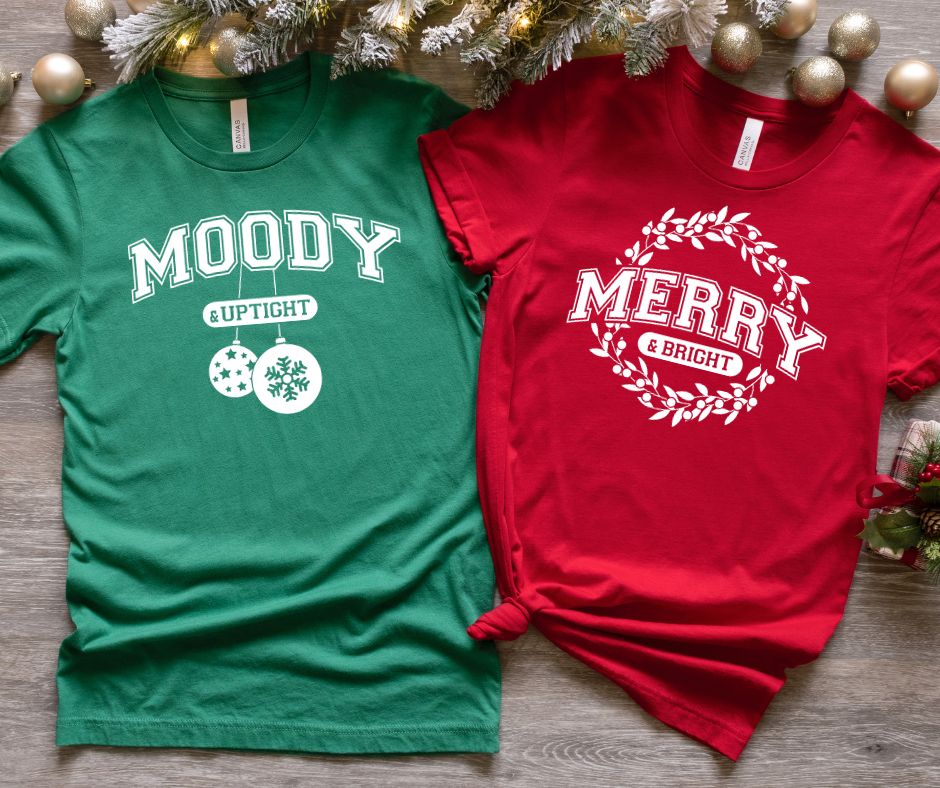 MATCHING MERRY + MOODY GRAPHIC TEE