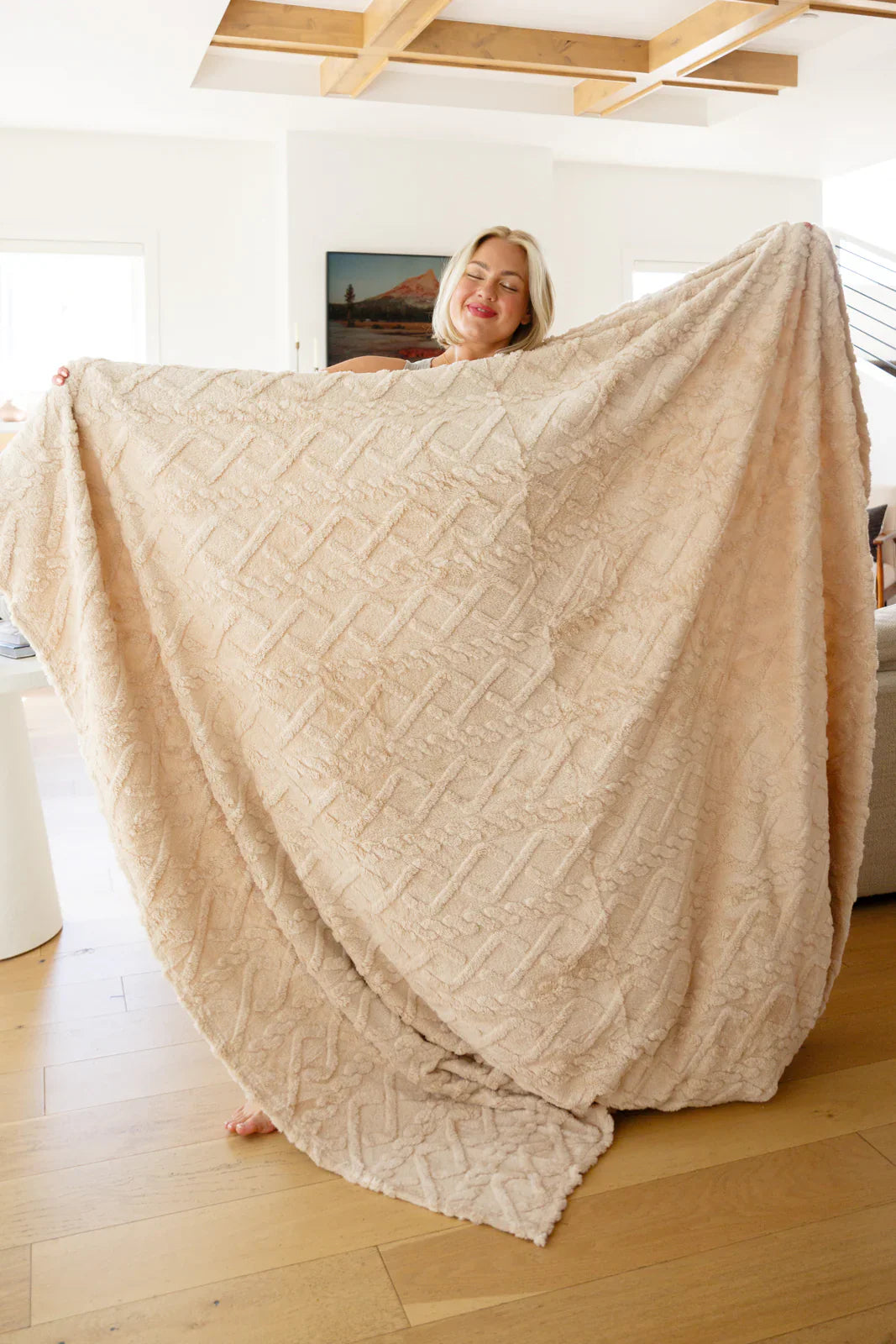 CLARA CUDDLE CULTURE FAMILY SIZE BLANKET