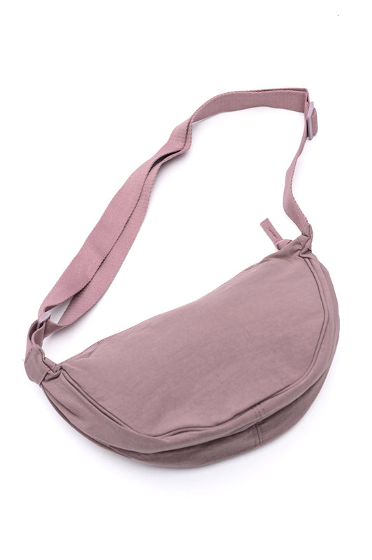 ESSENTIALLY EVERYTHING MINI CROSSBODY BAG (LAVENDER)