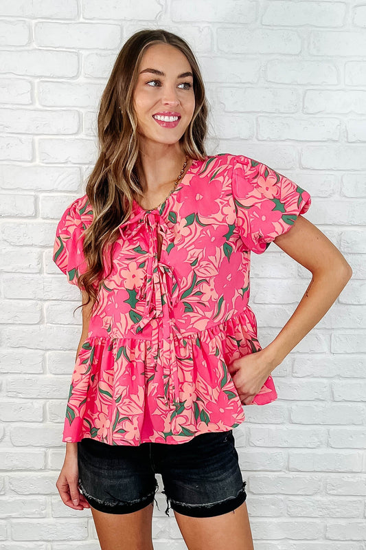FLORAL FLING BLOUSE