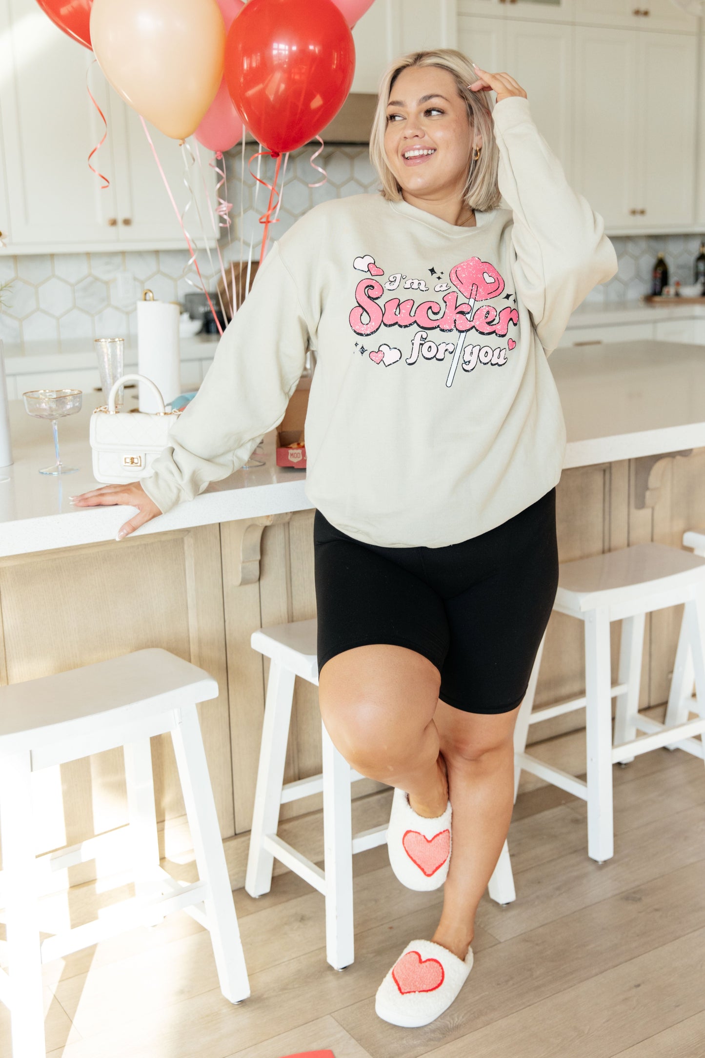 I'M A SUCKER FOR YOU SWEATSHIRT