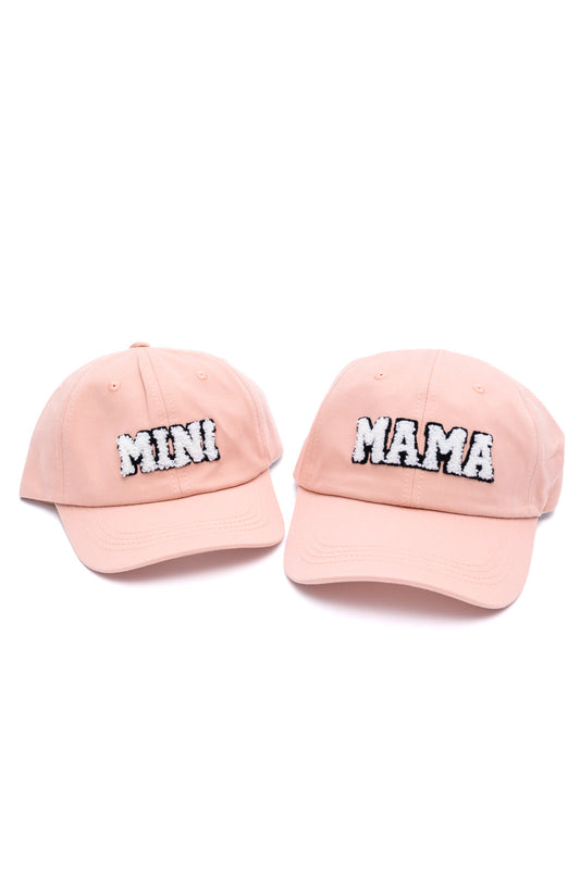 MAMA AND MINI HAT SET (PINK)