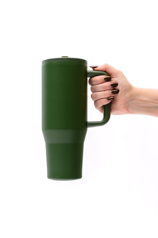 NO SPILL 40 OZ TUMBLER (FOREST)