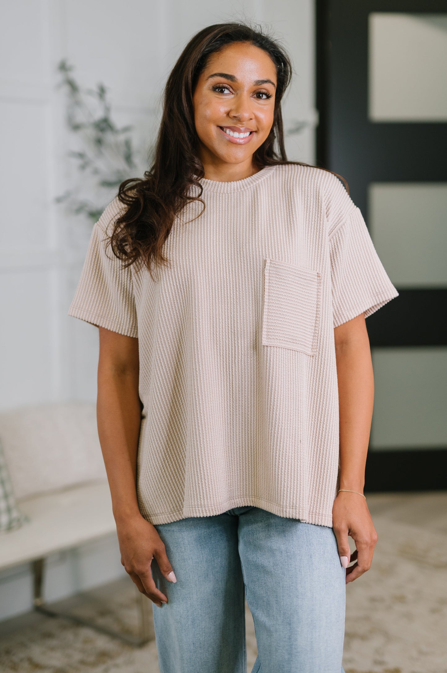 NOT THAT COMPLICATED TEE (ASH MOCHA)