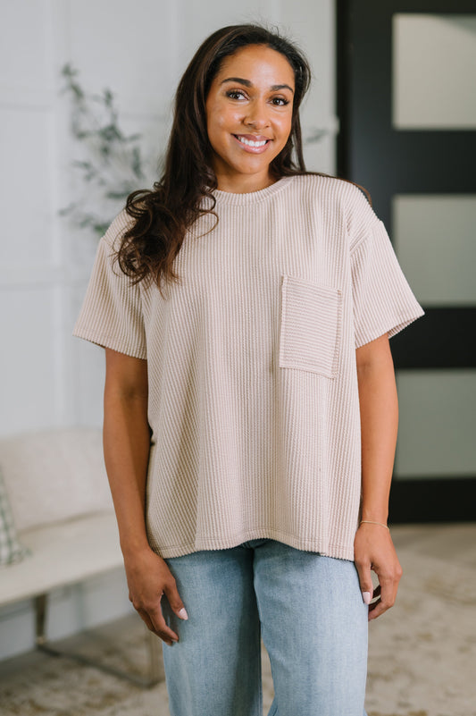 NOT THAT COMPLICATED TEE (ASH MOCHA)