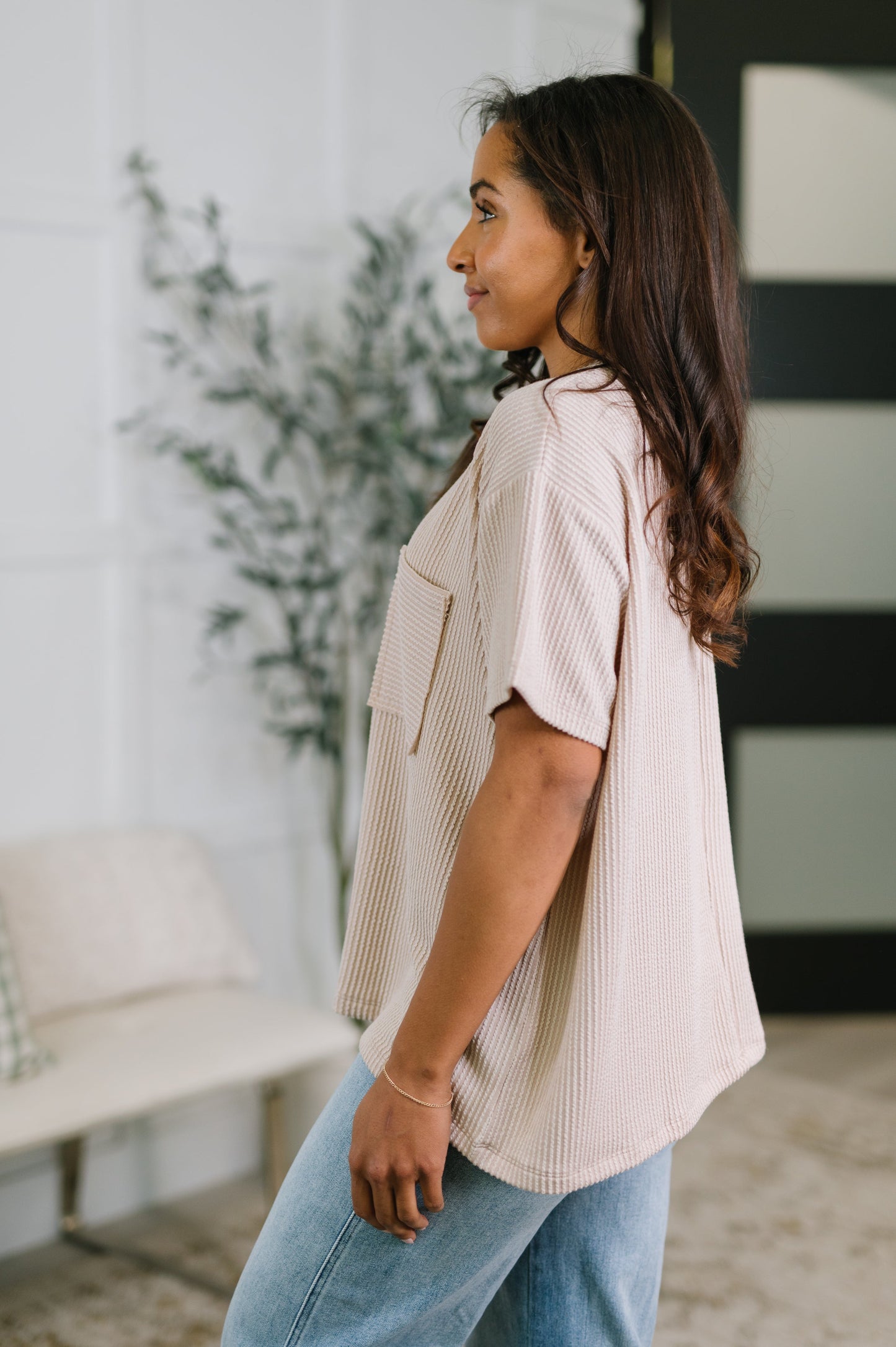 NOT THAT COMPLICATED TEE (ASH MOCHA)
