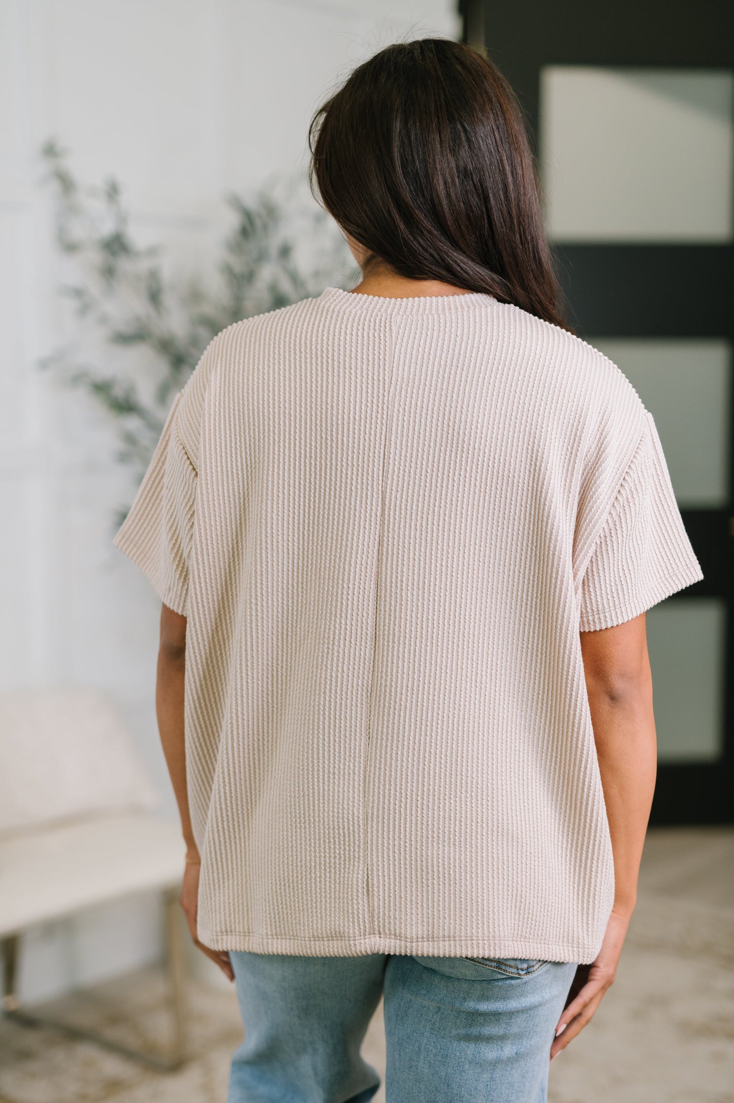 NOT THAT COMPLICATED TEE (ASH MOCHA)