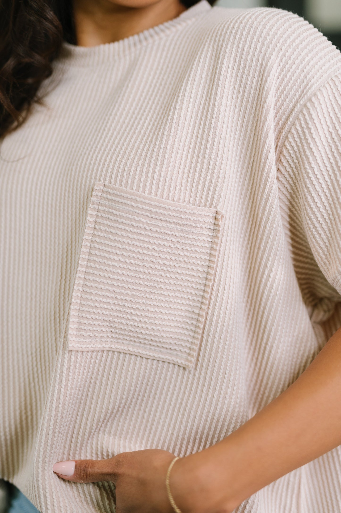 NOT THAT COMPLICATED TEE (ASH MOCHA)