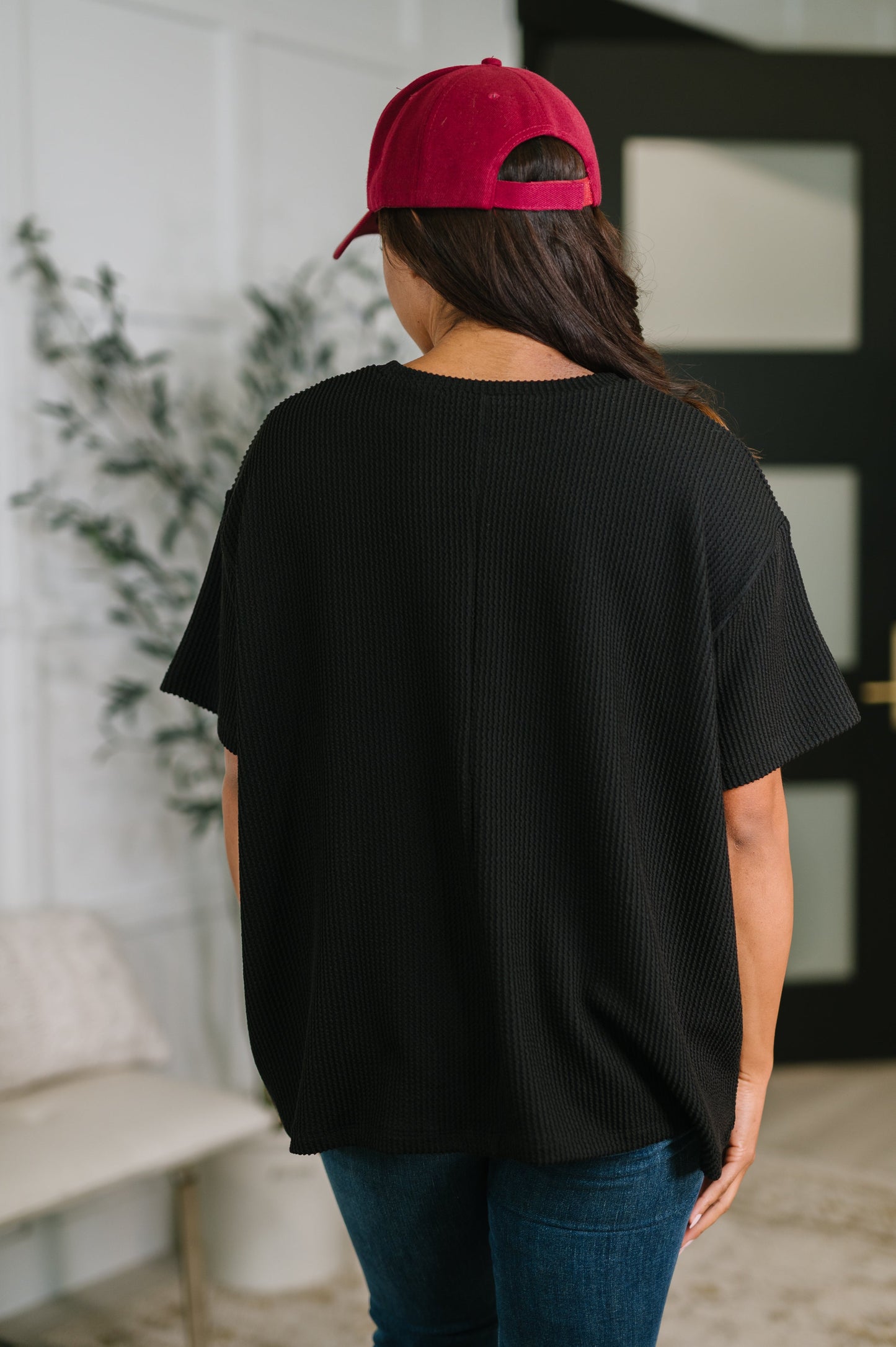 NOT THAT COMPLICATED TEE (BLACK)