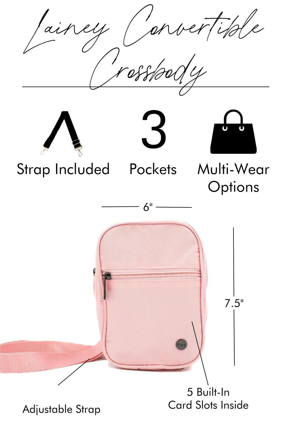 LAINEY CONVERTIBLE CROSSBODY BAG