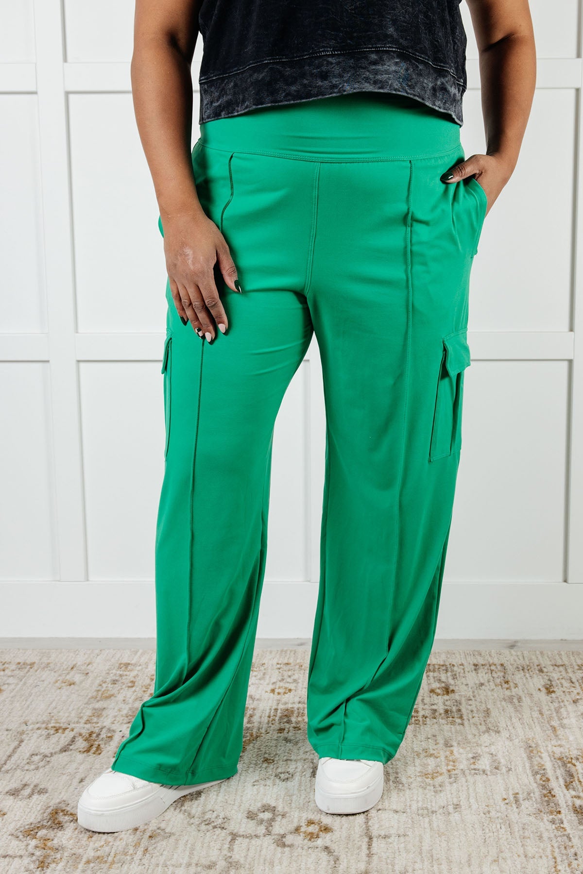 RACE TO RELAX CARGO PANTS (GREEN)