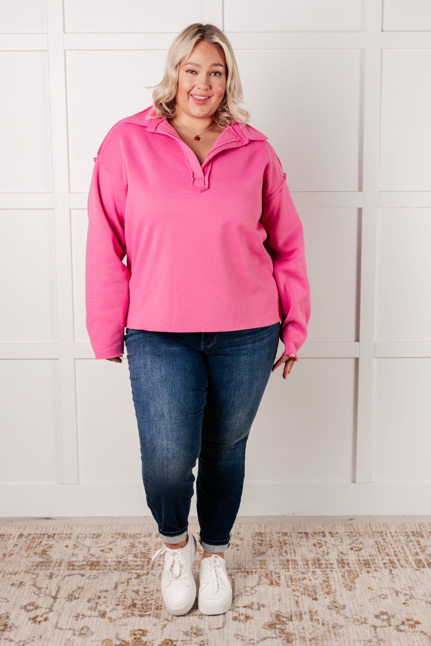 SAME OL' SITUATION PULLOVER (PINK)