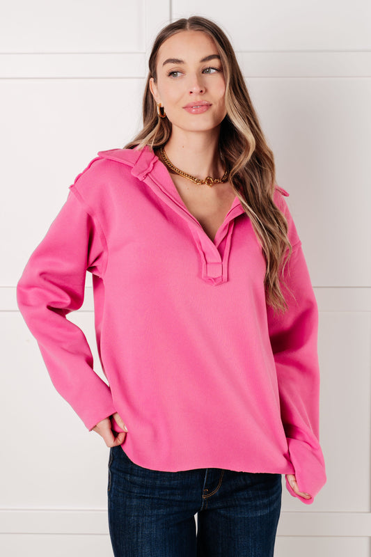 SAME OL' SITUATION PULLOVER (PINK)