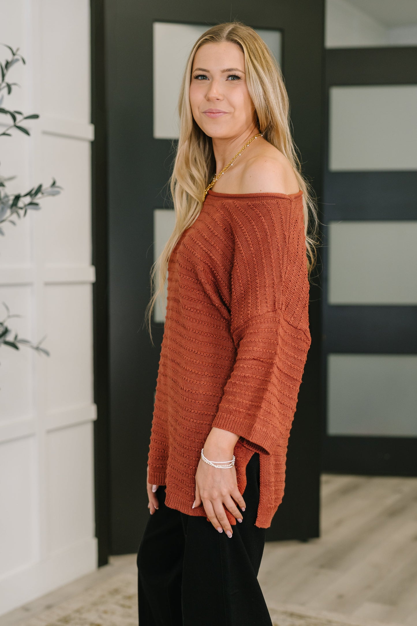 SLOUCHY GAL OFF THE SHOULDER TOP