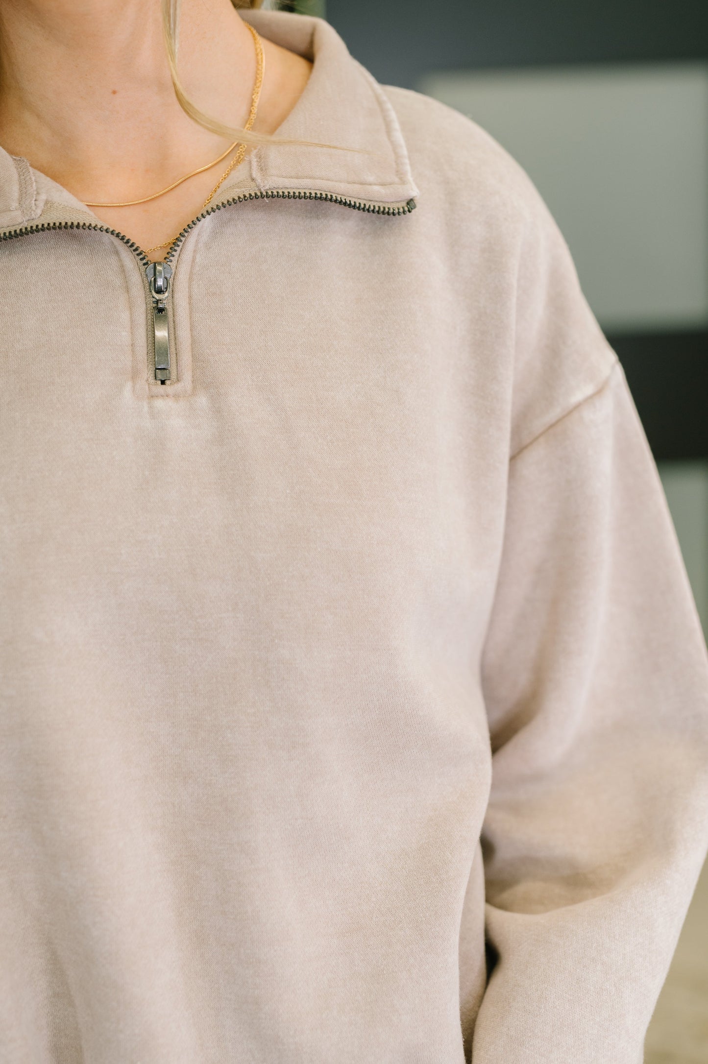 YOU SHOULD KNOW PULLOVER (ASH MOCHA)