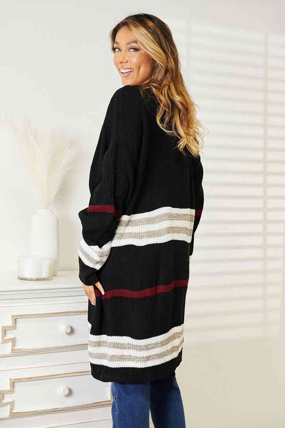 CHIC STRIPED CARDI