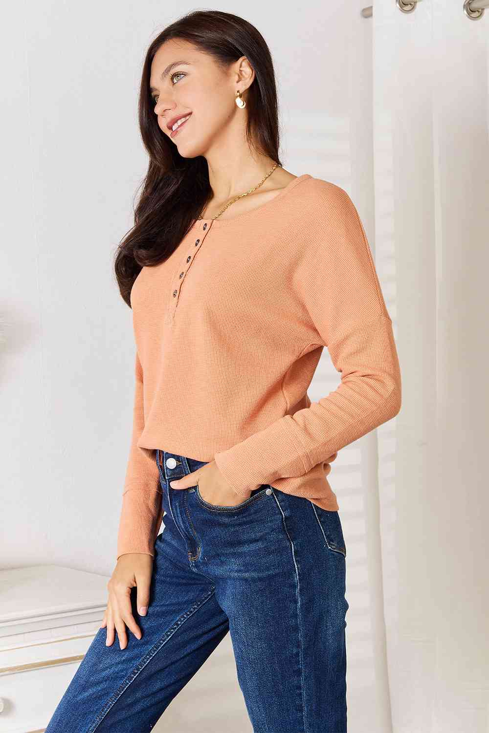 COZY CHIC LONG SLEEVE