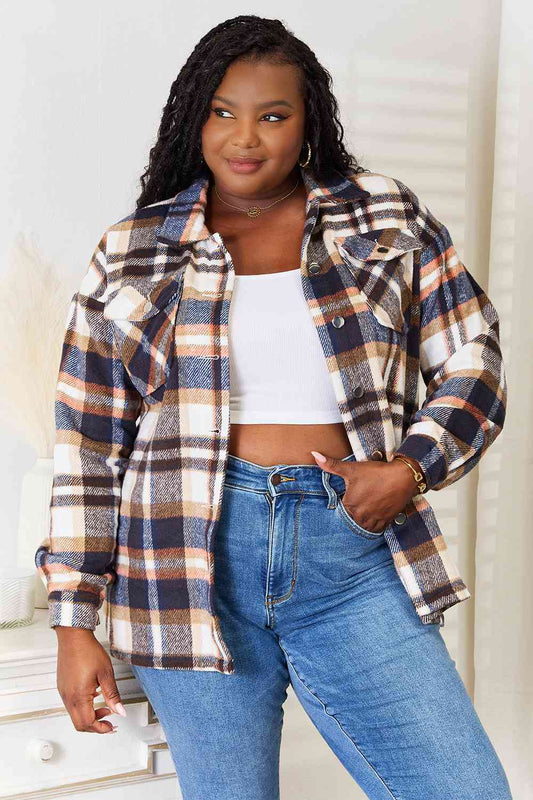 PERFECT PLAID SHACKET